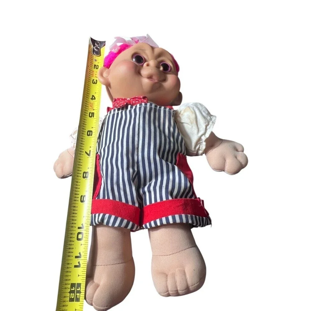 Vintage 1992 Multi Toys M.T. Girl Troll Plush Doll – 12